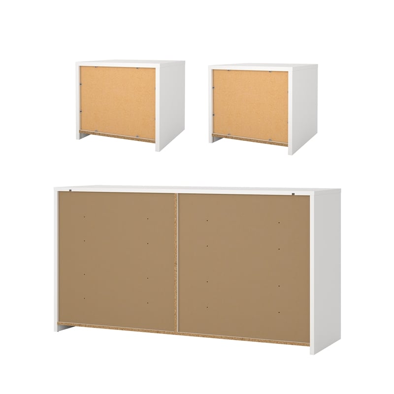 Tvilum Next  White   3-Piece Bedroom Set