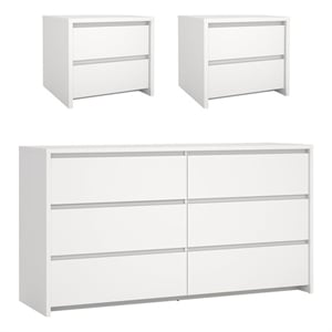 Tvilum Next  White   3-Piece Bedroom Set
