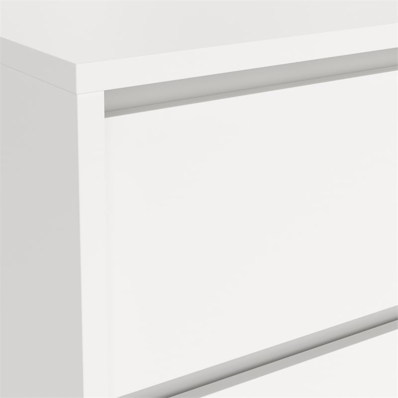 Tvilum Next  White   2-Piece Bedroom Set - 6 Drawer Double Dresser And Chest