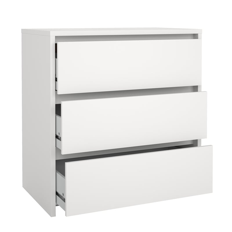 Tvilum Next White   3-Piece Bedroom Set - Chest And Nightstand Set Of 2