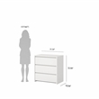 Tvilum Next White   3-Piece Bedroom Set - Chest And Nightstand Set Of 2