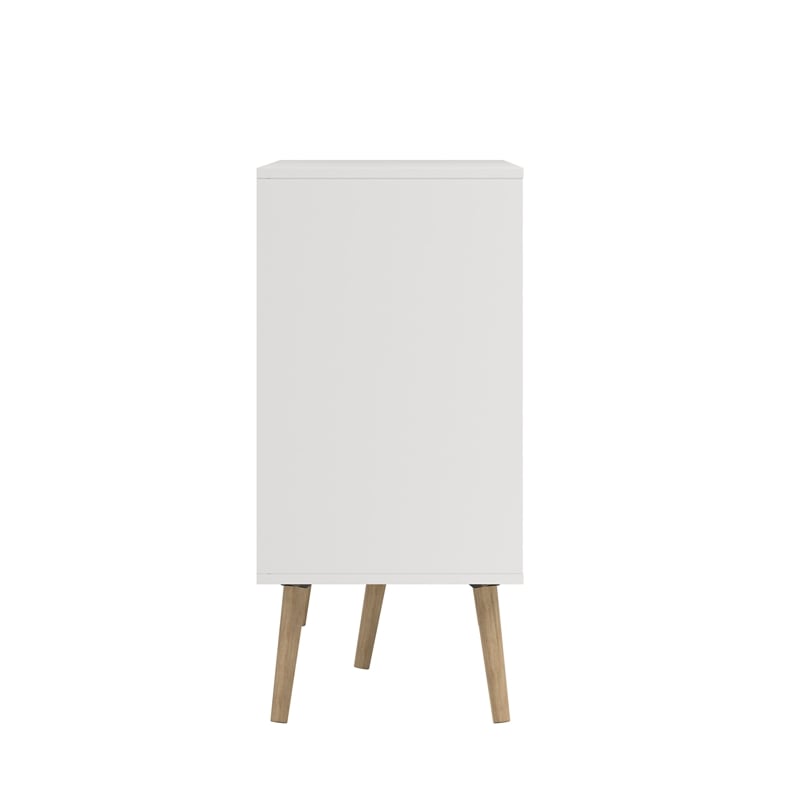 Tvilum Oslo  White/Oak 2-Piece Bedroom Set