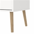 Tvilum Oslo  White/Oak 2-Piece Bedroom Set
