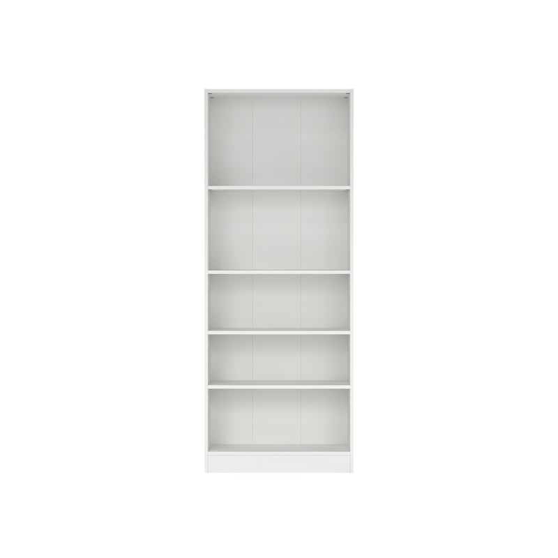 Tvilum Basic White 2-Piece Bookcase Set