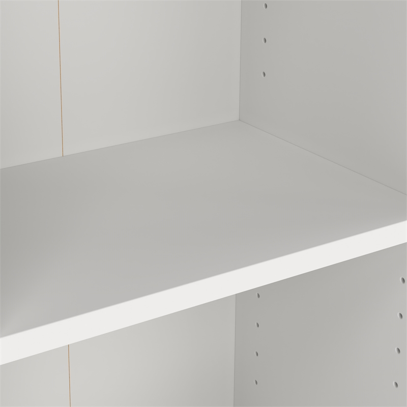 Tvilum Basic White 3-Piece Bookcase Set