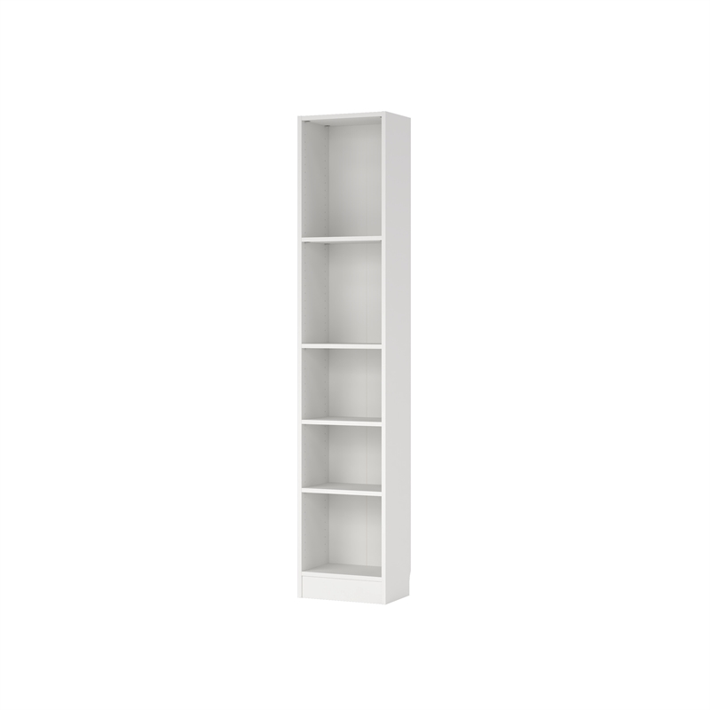 Tvilum Basic White 3-Piece Bookcase Set