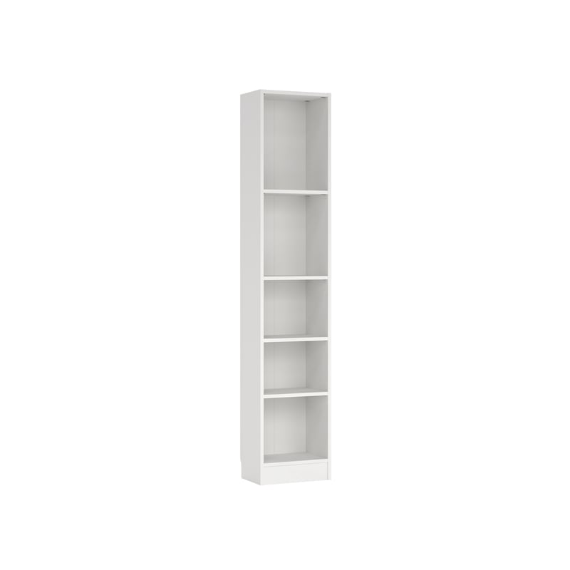 Tvilum Basic White 4-Piece Bookcase Set