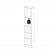 Tvilum Basic White 4-Piece Bookcase Set