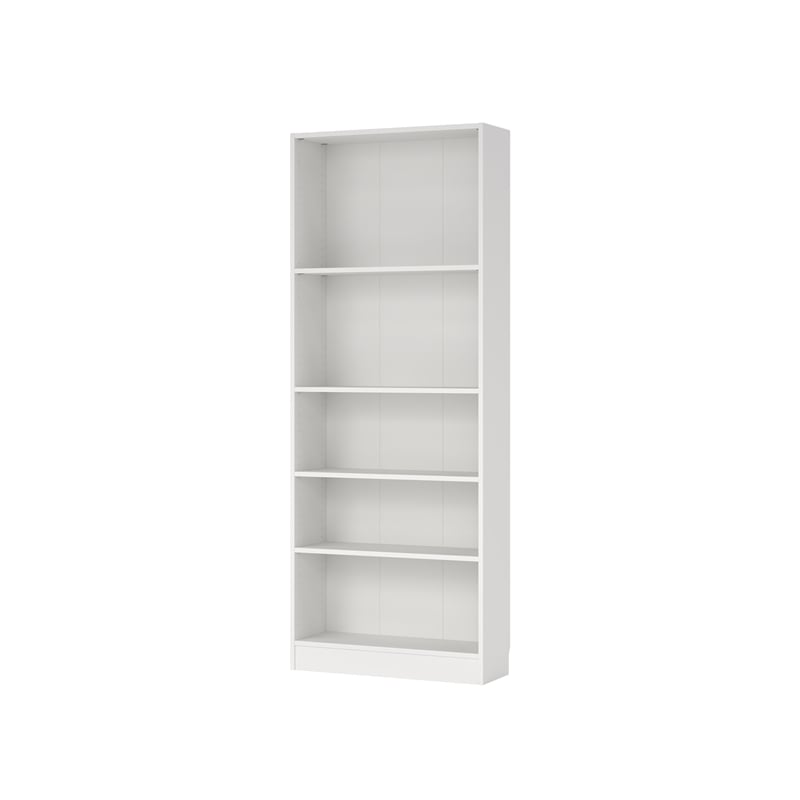 Tvilum Basic White 4-Piece Bookcase Set