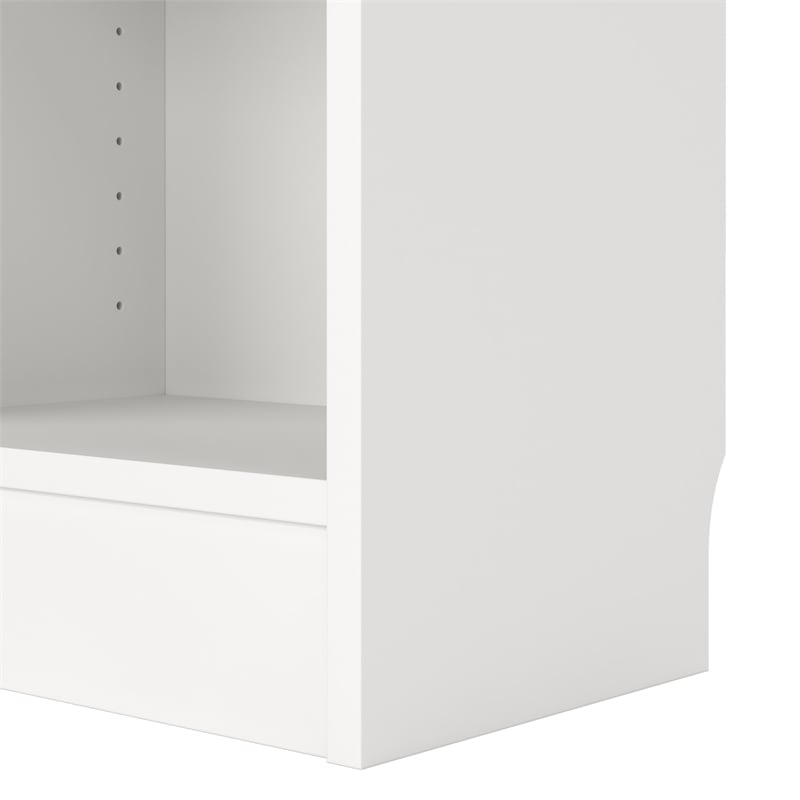 Tvilum Basic White 4-Piece Bookcase Set
