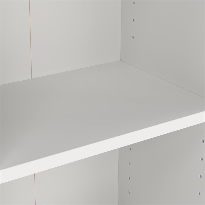 Tvilum Basic White 4-Piece Bookcase Set