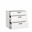 Tvilum Sofia White 3 Drawer Chest