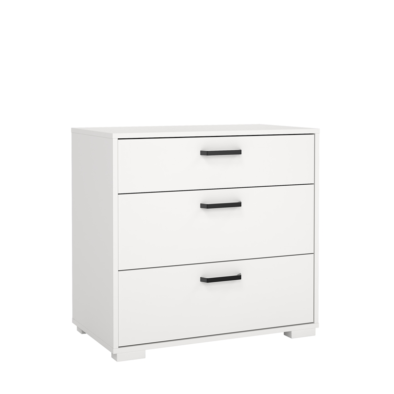 Tvilum Sofia White 3 Drawer Chest