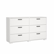 Tvilum Sofisa White  6 Drawer Dresser