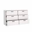 Tvilum Sofisa White  6 Drawer Dresser