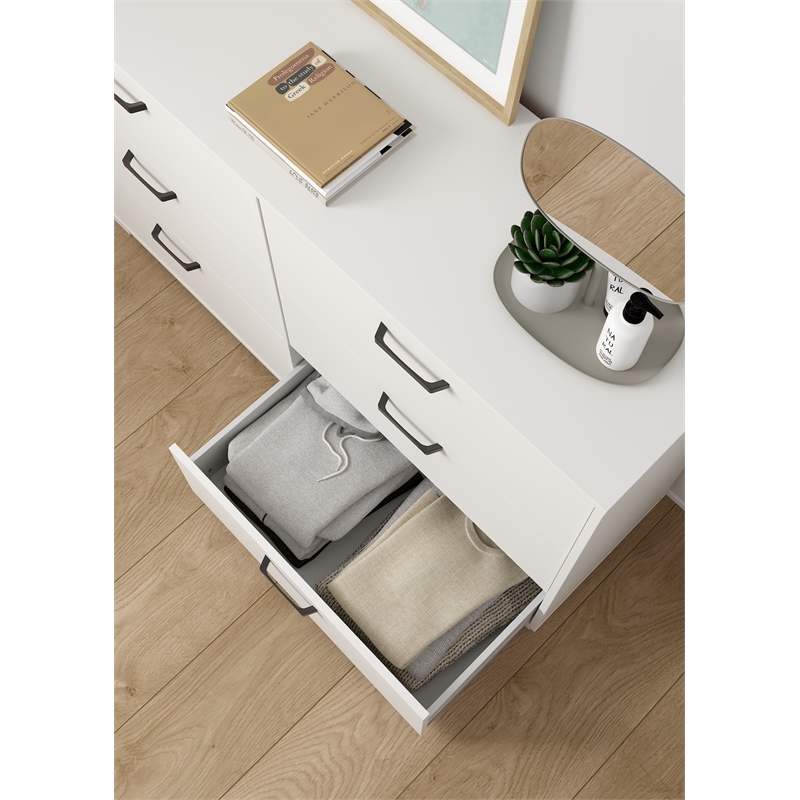 Tvilum Sofisa White  6 Drawer Dresser