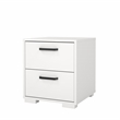 Tvilum Sofia White 2 Drawer Nightstand