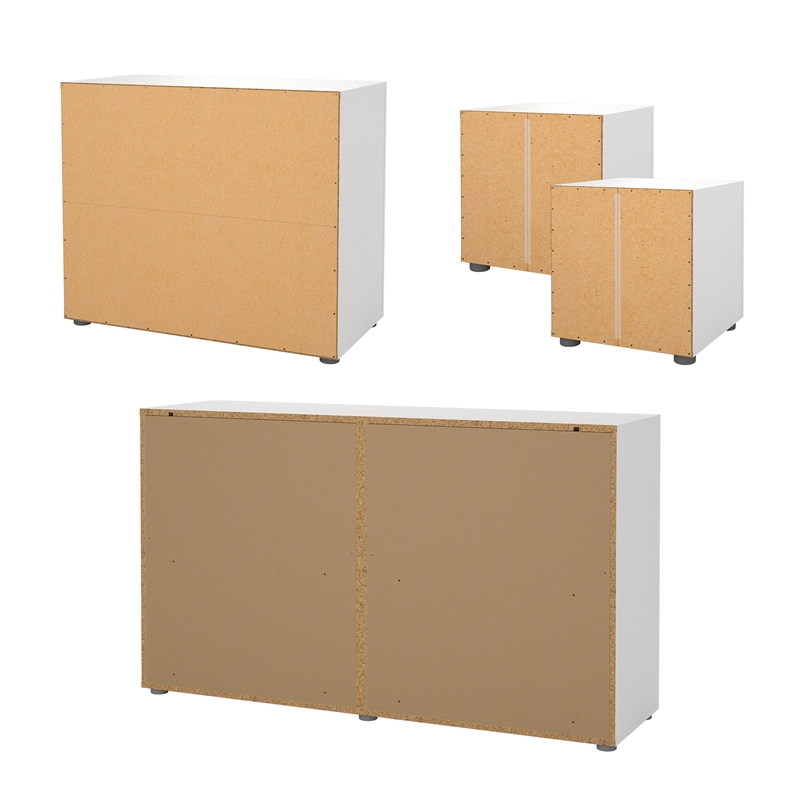 Tvilum  Austin White 4-Piece Bedroom Set