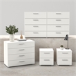 Tvilum  Austin White 4-Piece Bedroom Set