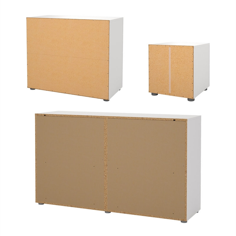 Tvilum  Austin White   3-Piece Bedroom Set
