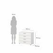Tvilum  Austin White   3-Piece Bedroom Set