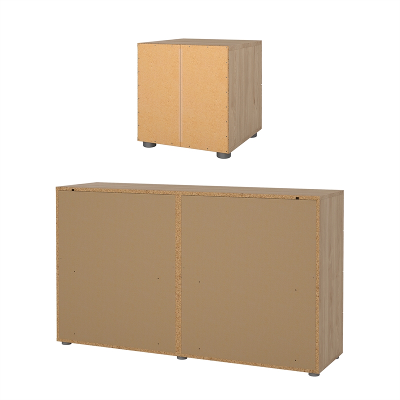 Tvilum Austin Jackson Hickory 2-Piece Bedroom Set