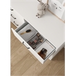 Tvilum Sofia 2-Piece Engineered Wood Bedroom Set in White