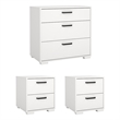 Tvilum Sofia  3-Piece Engineered Wood Bedroom Set in White