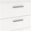 Tvilum Austin Contemporary 8 Drawer Double Dresser in White