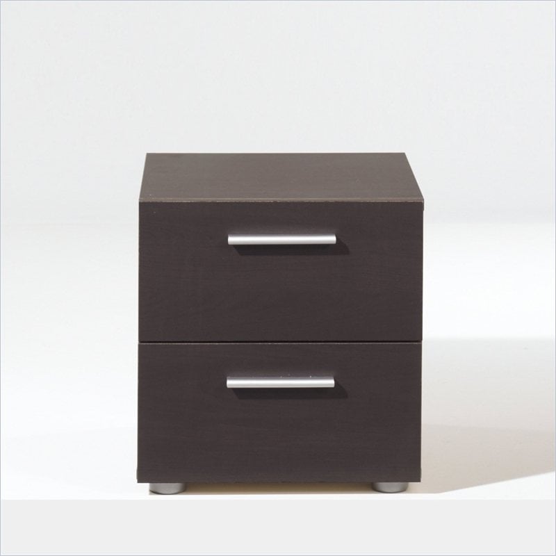 Tvilum Austin 2 Drawer Nightstand in Coffee   7007020