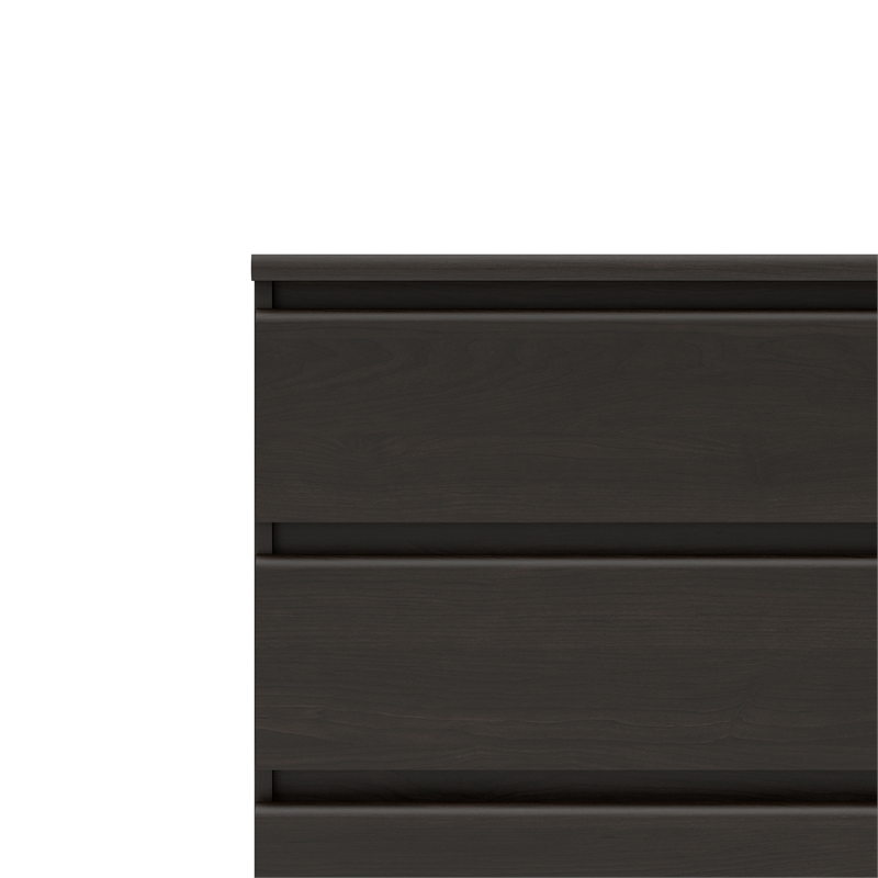 Tvilum Scottsdale 6-Drawer Engineered Wood Double Dresser in Coffee