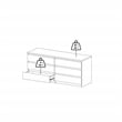 Tvilum Scottsdale 6 Drawer Double Dresser in Black Woodgrain