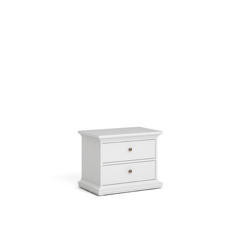2 Drawer Nightstand in White 7030149