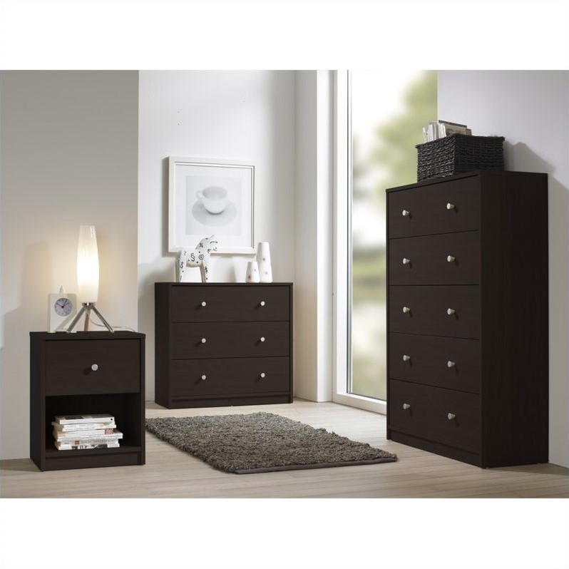3 Drawer Chest in Coffee 7033220