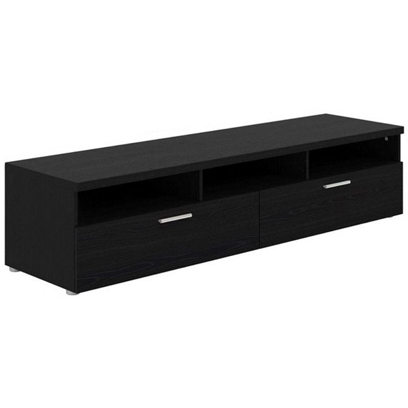 Tvilum Hayward 71" TV Stand in Black Woodgrain 741796161