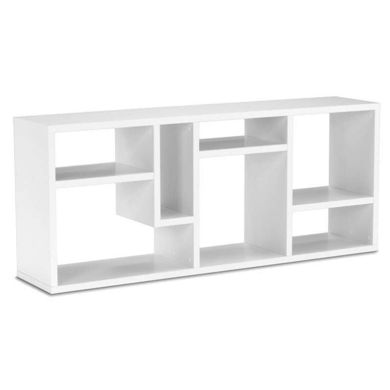 Bookcase TV Stand in White 7154149