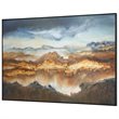 Uttermost Valley Of Light Wood and Acrylic Landscape Art in Multi-Color