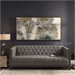 Uttermost Behind The Falls Firwood MDF and PU Abstract Art in Multi-Color