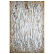Uttermost Bright Morning Firwood Abstract Art in Blue/Bronze/Gold/White