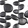 Uttermost Skipping Contemporary Iron Wall Art in Charcoal Black and Silver