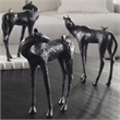 Uttermost Hello Friend Farmhouse Iron Horse Statue in Dark Brown and Bronze