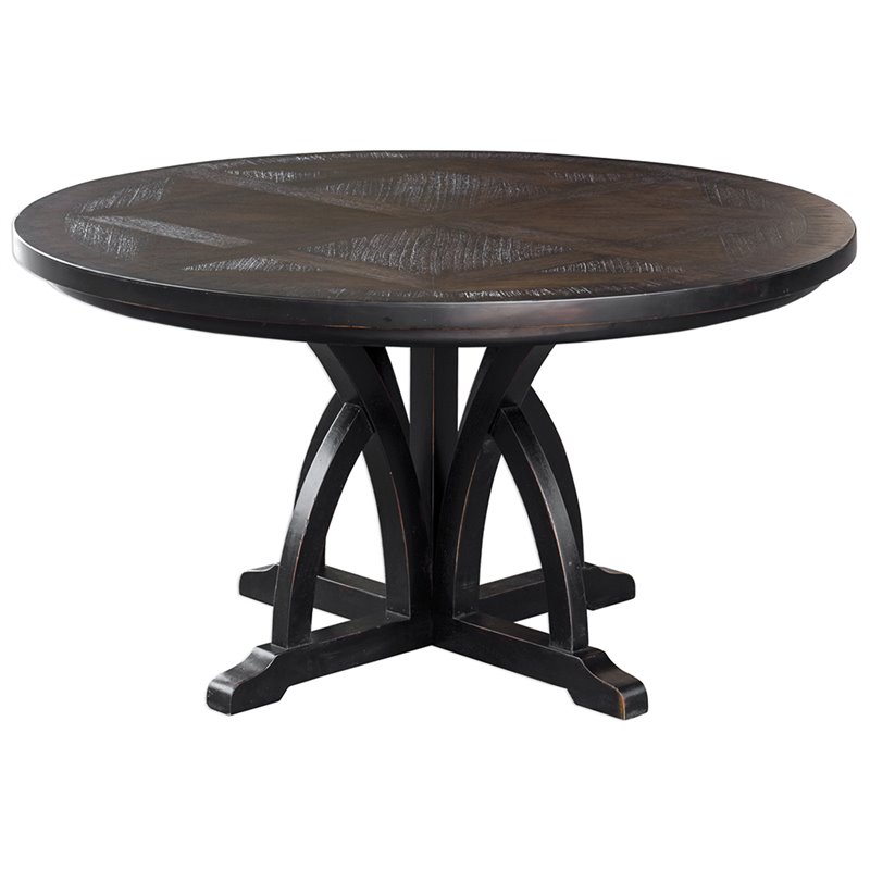 Uttermost Maiva 56 Round Dining Table, 56 Round Dining Table