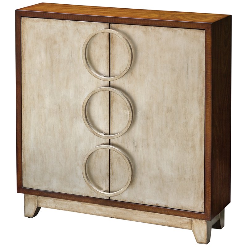 Uttermost Jacinta Accent in Dark Honey and Silver