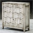 Uttermost Catori Contemporary MDF Wood Accent Console Table in Smoke Ivory