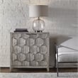 Uttermost Catori Contemporary MDF Wood Accent Console Table in Smoke Ivory