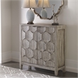 Uttermost Catori Contemporary MDF Wood Accent Console Table in Smoke Ivory