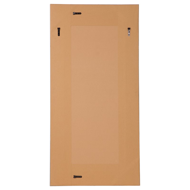 Uttermost Maeona Contemporary MDF Wood Decorative Mirror in Silver