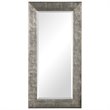 Uttermost Maeona Contemporary MDF Wood Decorative Mirror in Silver