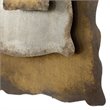 Uttermost Jaymes Contemporary Metal Wall Panel in Gold and Silver