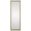 Uttermost Vilmos Metal Glass and MDF Wood Decorative Mirror in Gold